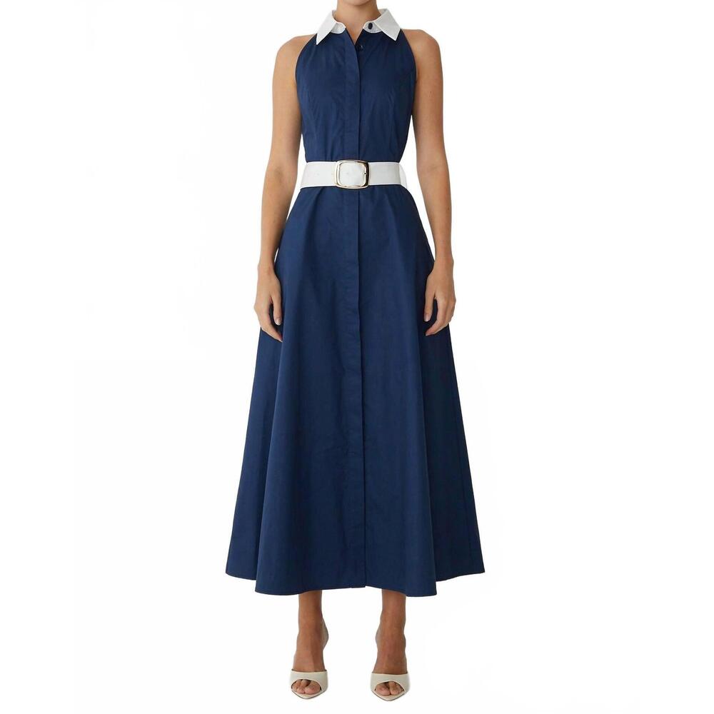 NEW JS71 gael dress in navy/white